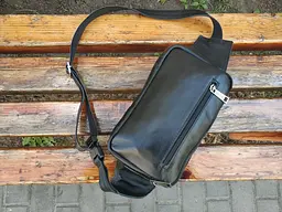 Чоловіча шкіряна поясна сумка TARWA 25×15×4 см sum0025973 - мініатюра 6