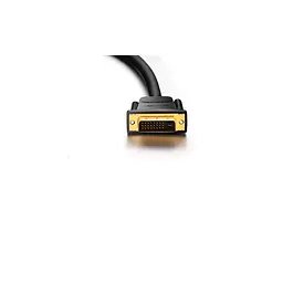 Кабель мультимедійний HDMI M to DVI M 1.0m 4K60Hz black Vention (ABFBF) - мініатюра 2