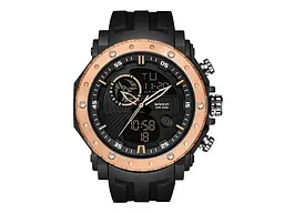 Чоловічий наручний годинник 6012 Black-Cuprum Sanda acs0030971 - мініатюра 2