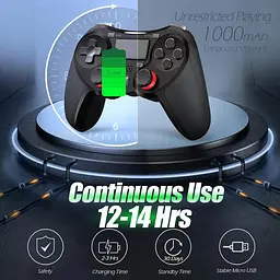 Бездротовий контролер Terios сумісний з ігровим контролером Playstation 4, PS-4 Pro - мініатюра 6