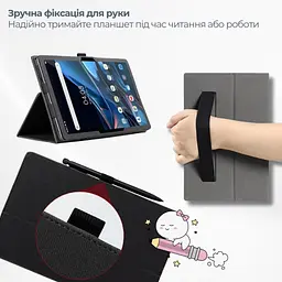 Чохол до планшета BeCover Slimbook Blackview Tab 10 Wi-Fi 10.1" Black (715844) - мініатюра 5