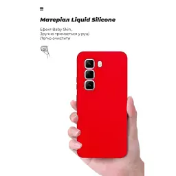 Чохол до мобільного телефона Armorstandart ICON Infinix Hot 50 Pro 4G Camera cover Red (ARM80974) - миниатюра 7