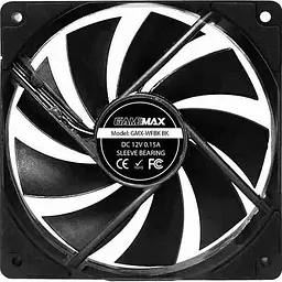 Вентилятор GameMax 120mm (GMX-WFBK-BK) - мініатюра 3