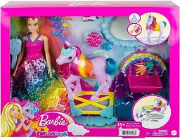 Ігровий набір Barbie Екстра Догляд за єдинорогом з Дрімтопіі (GTG01) - мініатюра 7
