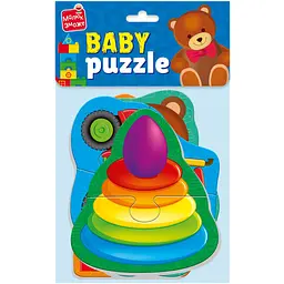 М'які бебі пазли Vladi Toys Малюк зможе Іграшки 13 елементів (VT1106-94) - мініатюра 2