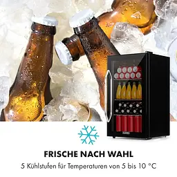 Холодильник для напоїв Klarstein Beersafe XXL Onyx (10034848) - мініатюра 8