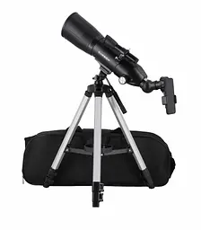 Телескоп Carbon 80/400 AZ з сумкою та адаптером для смартфона (88032)