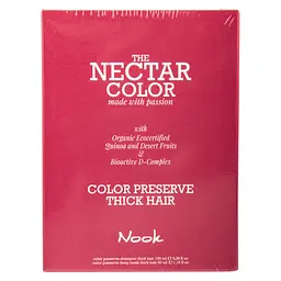 Шампунь "Стійкість кольору" для жорсткого волосся Nook THE NECTAR COLOR 10 мл