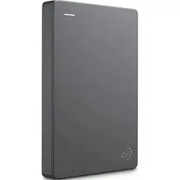Зовнішній жорсткий диск Seagate Basic 1TB 2.5" USB 3.0 gray (STJL1000400) - мініатюра 3