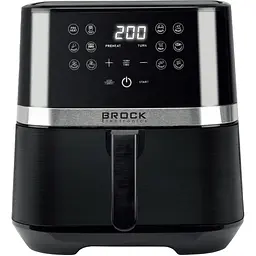 Мультипечь Brock DAF 6502 1800Вт/чаша 6.5л/сенсорное управление/таймер/черная