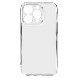 Прозрачный чехол для Apple iPhone 14 Pro с защитой камеры, тонкий, силиконовый, бесцветный, ударопрочный, противоударный бампер с закрытой камерой, ArmorStandart (ARM64028)