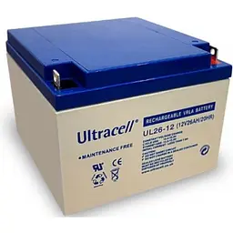Акумулятор Ultracell UL26-12 AGM (12V 26Ah)