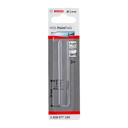 Свердло Bosch по металу HSS-PointTeQ, 1х12х34мм, 2шт (2.608.577.153) - мініатюра 2