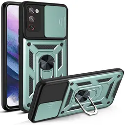 Чохол Ummi Camshield Serge Ring для Samsung Galaxy S20 FE Зелений / Green