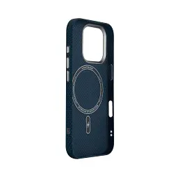 Чехол ArmorStandart LikeCarbon2 MagCase для Apple iPhone 16 Pro Kevlar Dark Blue - миниатюра 4