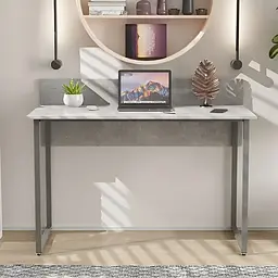 Стіл письмовий Скай Ferrum-decor 75x100x60 Сірий метал ДСП Бетон 16 мм (FRD-106653)