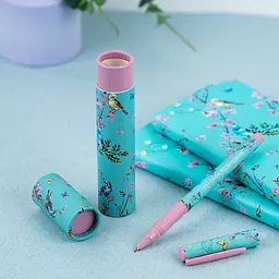 Набір ручок Axent Spring OS кулькові 24 шт. сині (AB1098-06-02-A) - мініатюра 4