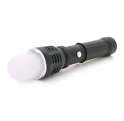 Ліхтар ручний Watton WT282 1LED CREE XML-T6, 3W, 2 режими, ZOOM,18650/ААА, IP40, СЗУ+АЗУ, 190х45х30 - мініатюра 3