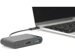 Адаптер Digitus USB-C – HDMA 2xUSB (DA-70855) - мініатюра 5