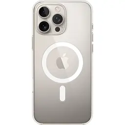 Чохол Clear Case with MagSafe для Apple iPhone 16 Pro Max Transparent AAA [115935]