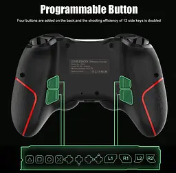 Геймпад джойстик DoubleShock P913 Wireless PS4 Double Motor Vibration DUALSHOCK 4 Black - мініатюра 9