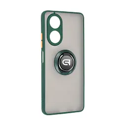 Чехол ArmorStandart Frosted Matte Ring для OPPO A58 4G Dark Green