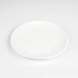 Тарілка МВМ My Home Промінь 17.6 см біла (KP-109 S WHITE) - мініатюра 4