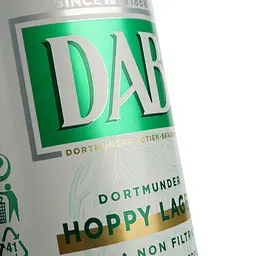 Пиво DAB Hoppy Lager світле, 5%, з/б, 0.5 л - мініатюра 6