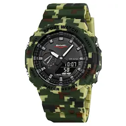 Наручний годинник чоловічий 2351CMGN Camo Green Skmei acs0029982