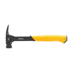 Молоток DeWALT RIP-CLAW, цельнометаллический, 454 г, с прямым гвоздодером (DWHT51003-0)