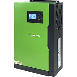 Гібридний сонячний інвертор Qoltec Hybrid 10KVA 5.5kW 100A 48V MPPT Sinus (53887) [111183]