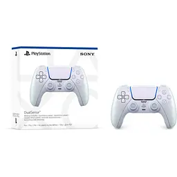 Геймпад Sony Playstation DualSense Bluetooth PS5 Chrome Pearl (1000044446) - мініатюра 2