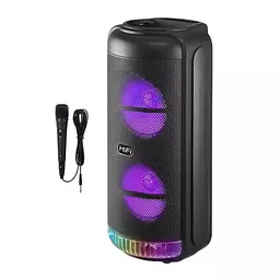 Портативна Bluetooth колонка TMG RX-8228 8" RGB валіза з караоке 2400 mAh 20W Black
