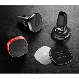 Автотримач Baseus Privity Series Pro Air Outlet Magnet Bracket Black [SUMQ-PR01] [75260] - мініатюра 6