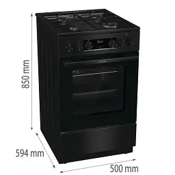 Плита газова GORENJE GKS 5C70 BJ - мініатюра 10