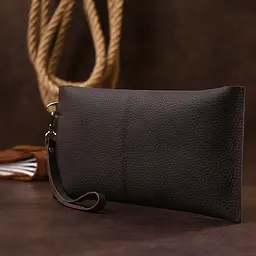 Шкіряна косметичка SHVIGEL 24х13 см acs0025804 - мініатюра 7