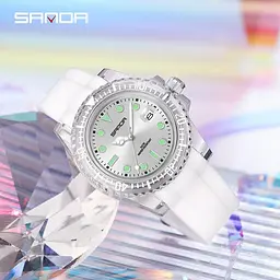 Наручний годинник чоловічий 9007 White Sanda acs0030965 - мініатюра 4