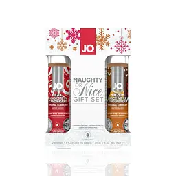 Набір лубрикантів System JO Naughty or Nice Gift Set Candy Cane & Gingerbread (2х30 мл)