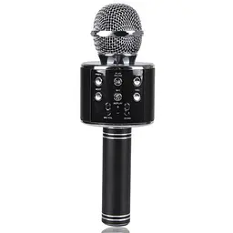 Караоке мікрофон-колонка Epik WS858 Black