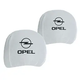 Чохол підголівників OPEL білі 2 шт - мініатюра 3