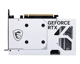 Відеокарта GF RTX 5060 8GB GDDR7 Ventus 2X OC White MSI (GeForce RTX 5060 8G VENTUS 2X OC WHITE) - мініатюра 3