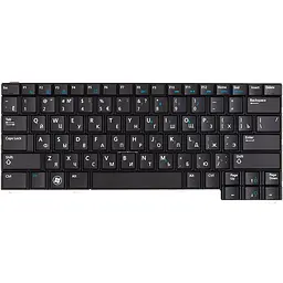 Клавіатура для ноутбука DELL Latitude E5440 чорна, чорний фрейм (KB315413)
