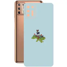 Защитная пленка StatusSKIN для Motorola Moto G9 Plus Корпус Винил Патрон 2
