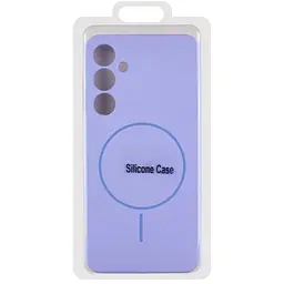 Чохол Silicone Cover Lakshmi Full Camera (AA) with Magnetic Fit для Samsung Galaxy A17 4G/5G Бузковий / Dasheen - мініатюра 2