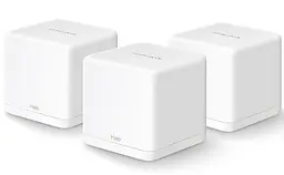 MESH-система Mercusys mesh Halo H30G AC1200 3Pcs White 802.11ac (Halo-H30G-3-pack) - мініатюра 1