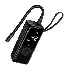 Автокомпресор HOCO ZP18 Enlighten Black 6942007673303 - мініатюра 4