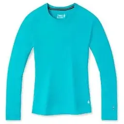 Термокофта Smart Wool Women's Merino 250 Baselayer Crew Boxed Capri Blue Heather M (1033-SW SW016370.382-M)