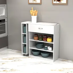 Тумба помічниця Білий (910x300x850) Білий Гамма стиль
