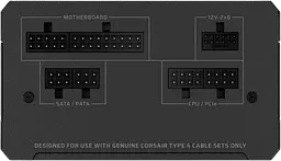 Блок живлення Corsair RM650e 650W 80+ Gold (CP-9020302-EU) - мініатюра 5