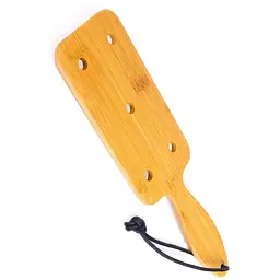 Паддл Fetish Tentation Paddle Wide and Short Bamboo, упакований у ПЕ пакет